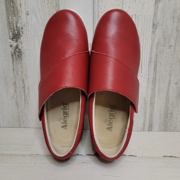 ALEGRIA TRAQ QUIN LEATHER WORK CLOG, SIZE 38 - Picture 1 of 8